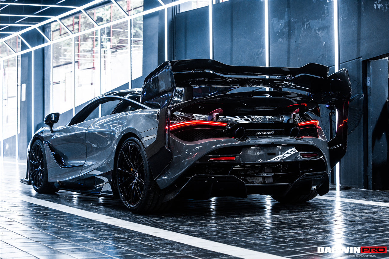 DarwinPRO 2017-2023 McLaren 720s BKSS Style Carbon Fiber Rear Diffuser