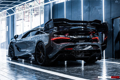 DarwinPRO 2017-2023 McLaren 720s BKSS Style Carbon Fiber Rear Diffuser
