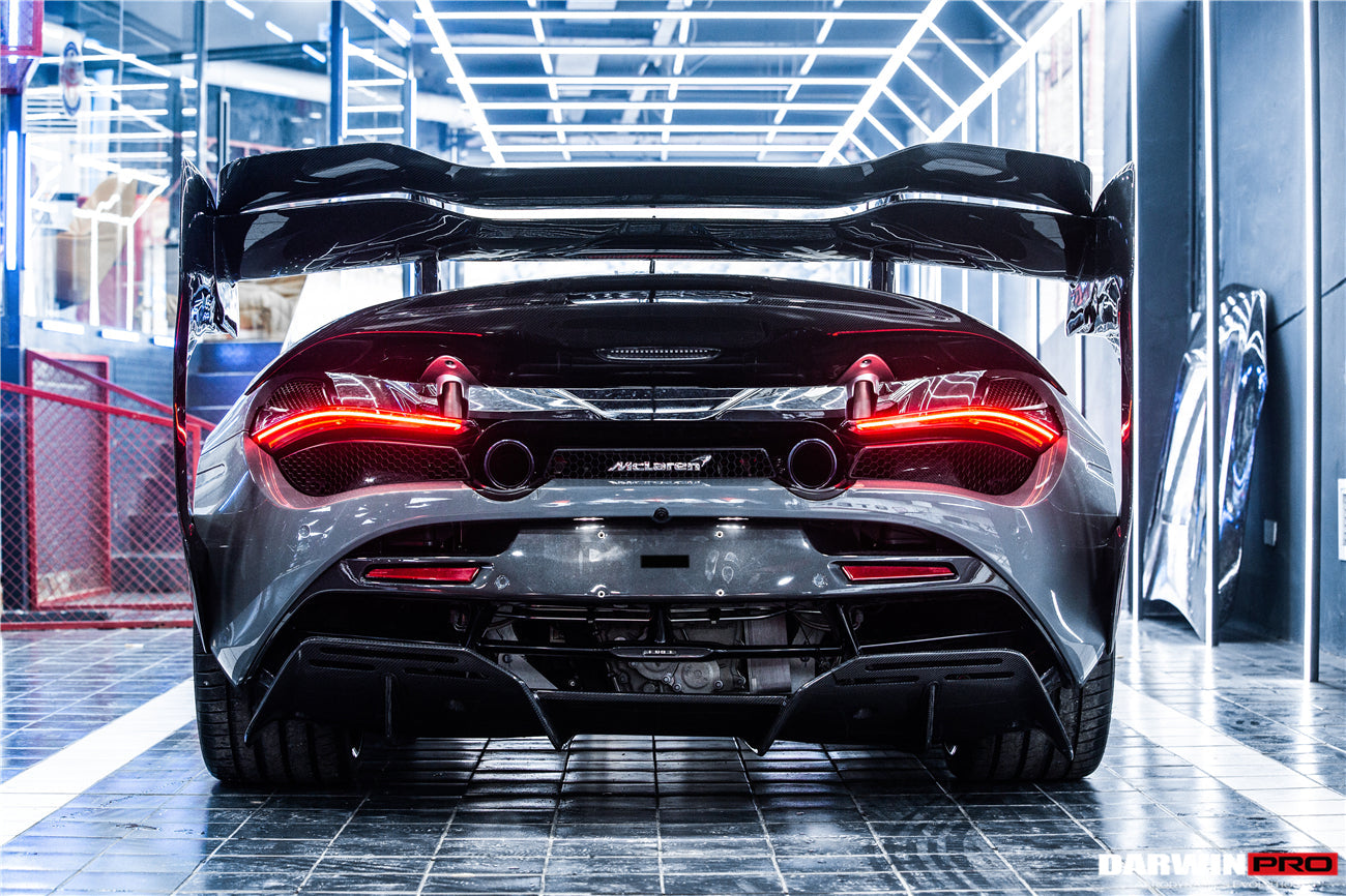 DarwinPRO 2017-2023 McLaren 720s BKSS Style Carbon Fiber Rear Diffuser