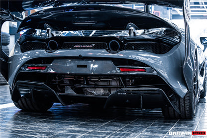 DarwinPRO 2017-2023 McLaren 720s BKSS Style Carbon Fiber Rear Diffuser