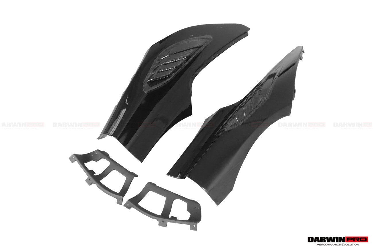 Guardabarros de fibra de carbono DarwinPRO 2017-2023 para McLaren 720s y 765LT Spider Se²NWB