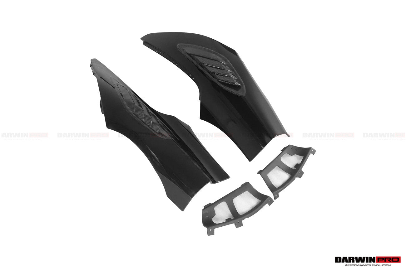 Guardabarros de fibra de carbono DarwinPRO 2017-2023 para McLaren 720s y 765LT Spider Se²NWB
