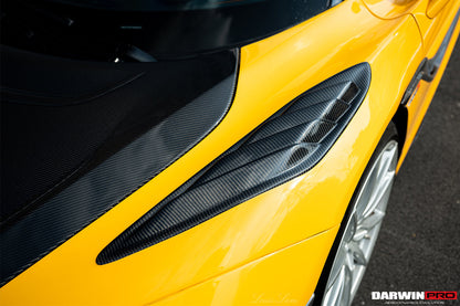 Guardabarros de fibra de carbono DarwinPRO 2017-2023 para McLaren 720s y 765LT Spider Se²NWB