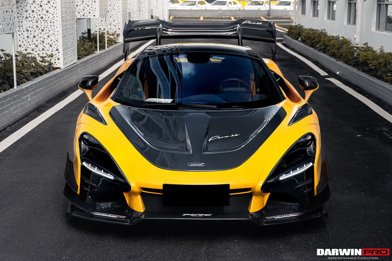 Guardabarros de fibra de carbono DarwinPRO 2017-2023 para McLaren 720s y 765LT Spider Se²NWB