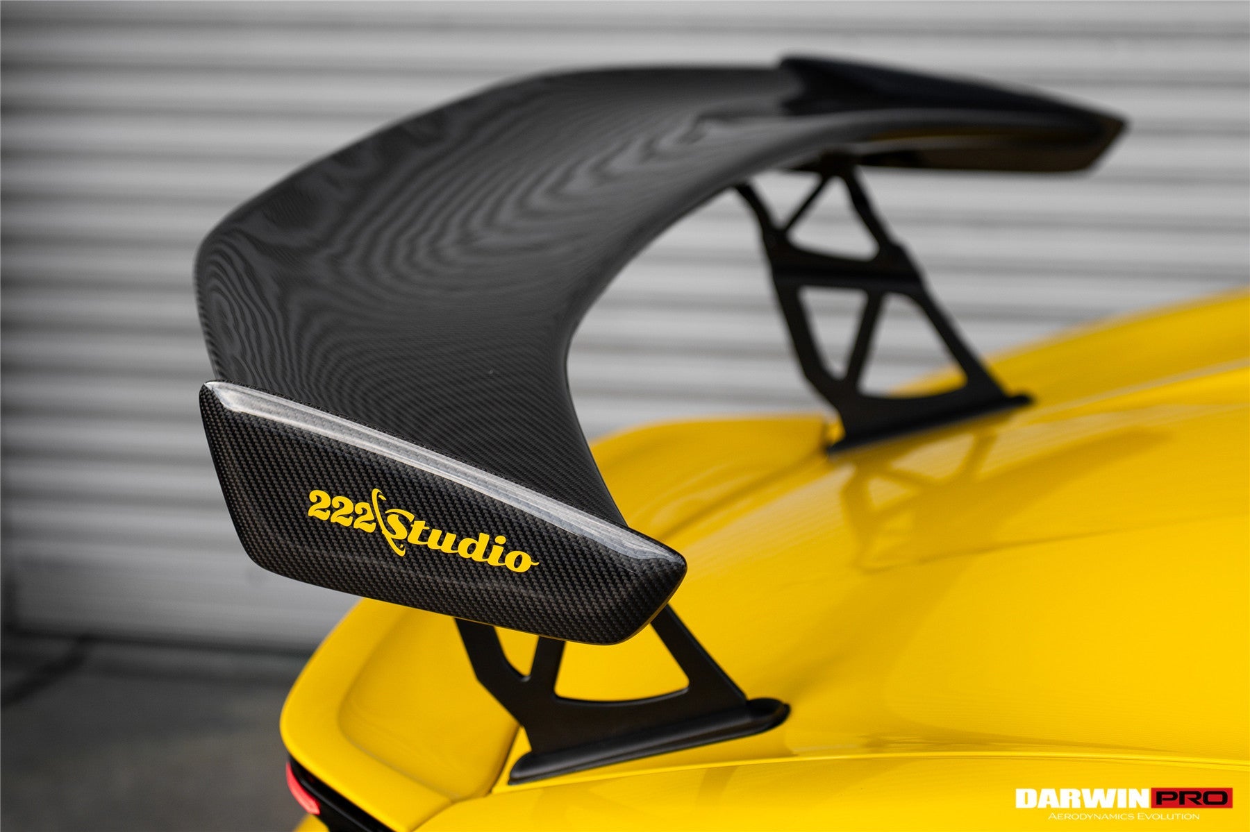 DarwinPRO BKSS Style Carbon Fiber Trunk Spoiler | 2016-2025 Porsche 718 Cayman And Boxster