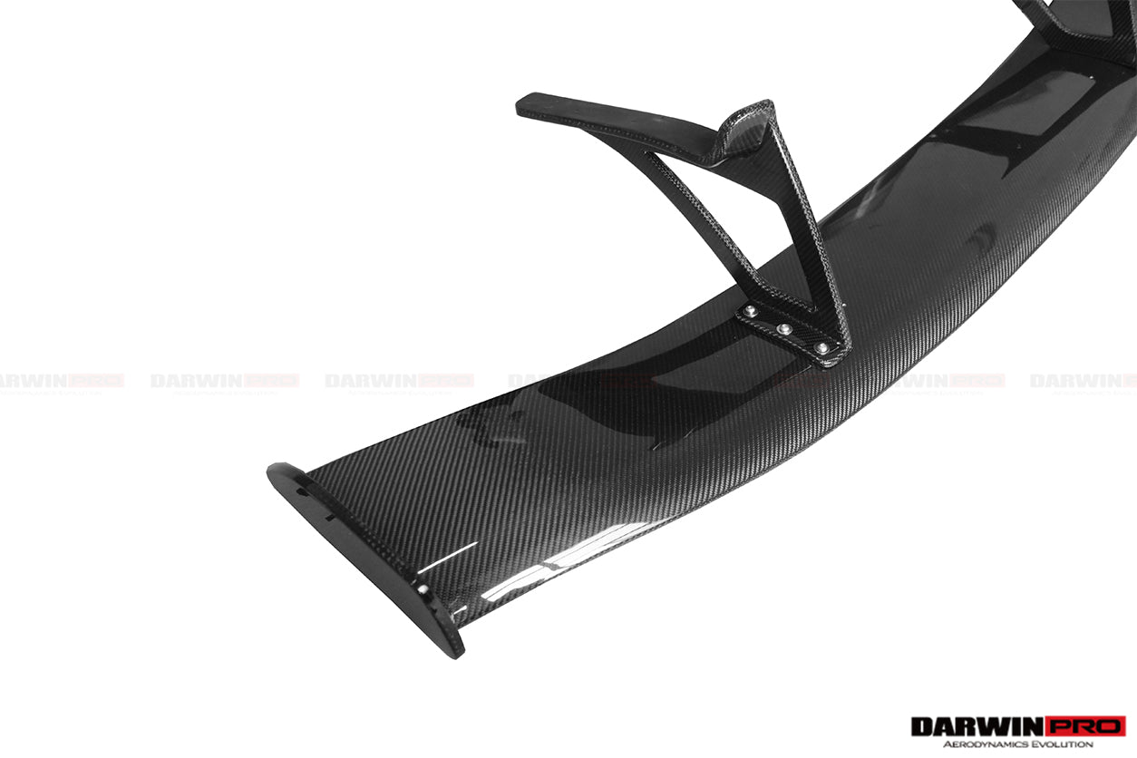 Alerón de maletero DarwinPRO de fibra de carbono de alto rendimiento para Mercedes Benz Clase C W205 Sedán IMP (2015-2021)