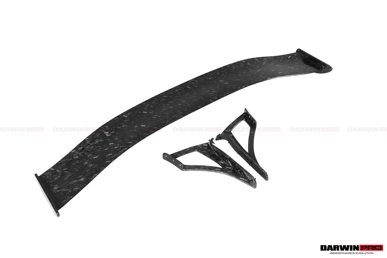 Alerón de maletero DarwinPRO de fibra de carbono de alto rendimiento para Mercedes Benz Clase C W205 Sedán IMP (2015-2021)