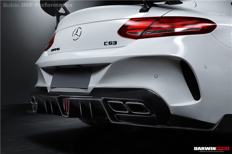 DarwinPRO 2015-2023 Mercedes Benz W205 C63 S AMG Coupe IMP Performance Partial Carbon Fiber Full Body Kit