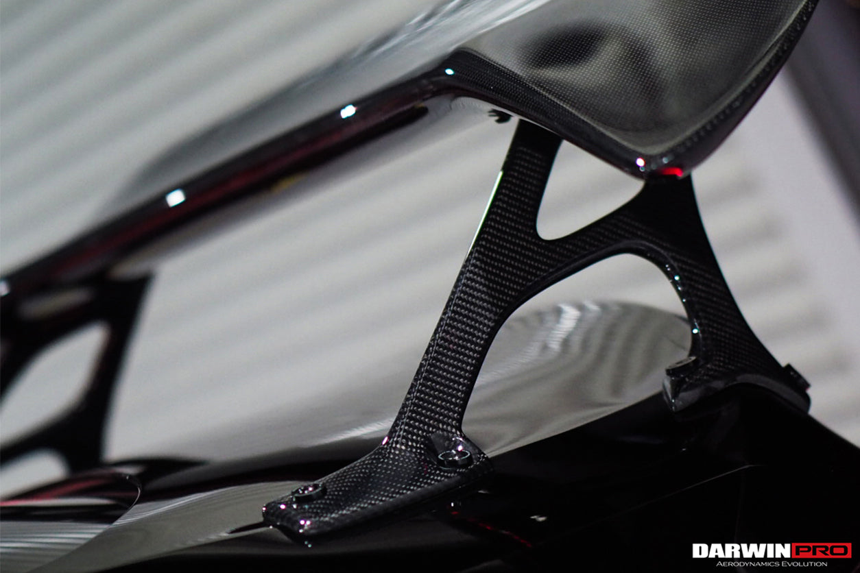 Alerón de maletero DarwinPRO de fibra de carbono de alto rendimiento para Mercedes Benz Clase C W205 Coupé IMP (2015-2021)