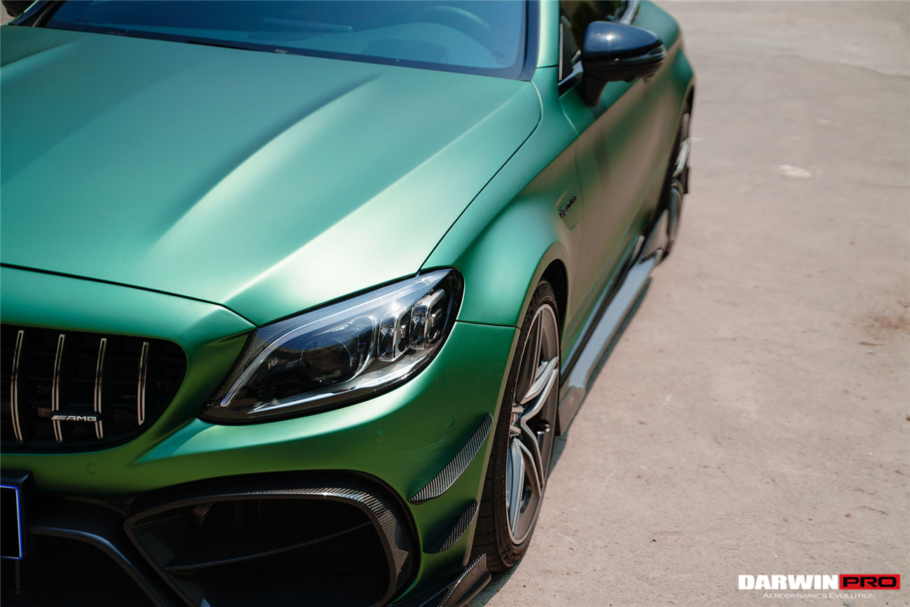 DarwinPRO 2015-2023 Mercedes Benz W205 C63 S AMG Coupe IMP Performance Partial Carbon Fiber Full Body Kit