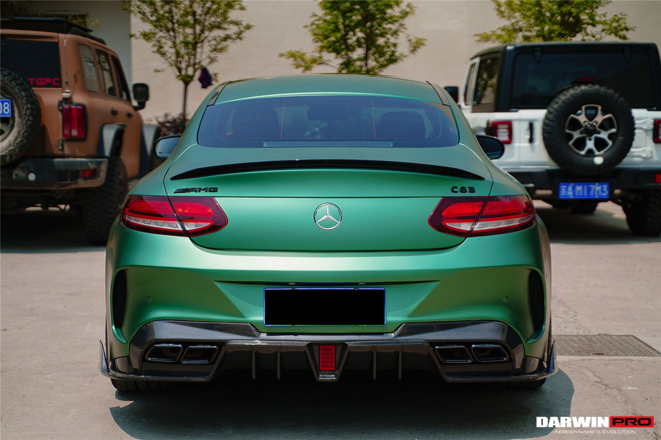 DarwinPRO 2015-2023 Mercedes Benz W205 C63 S AMG Coupe IMP Performance Partial Carbon Fiber Full Body Kit