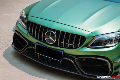 DarwinPRO 2015-2023 Mercedes Benz W205 C63 S AMG Coupe IMP Performance Partial Carbon Fiber Full Body Kit