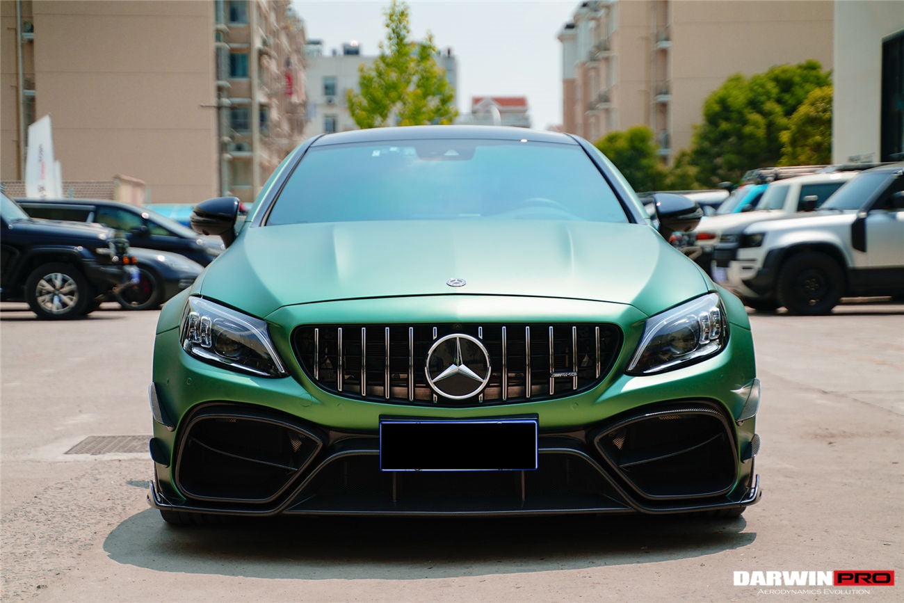 DarwinPRO 2015-2023 Mercedes Benz W205 C63 S AMG Coupe IMP Performance Partial Carbon Fiber Full Body Kit