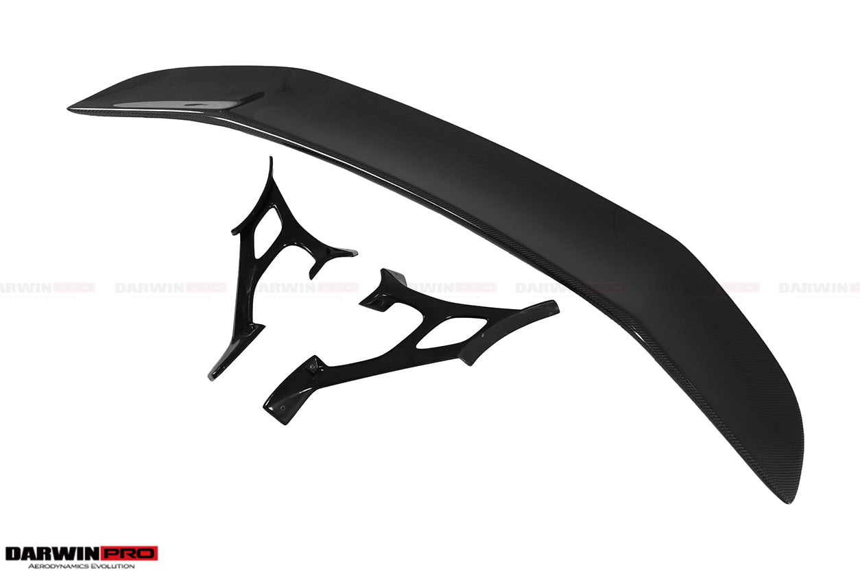 Alerón de maletero DarwinPRO de fibra de carbono de alto rendimiento para Mercedes Benz Clase C W205 Coupé IMP (2015-2021)
