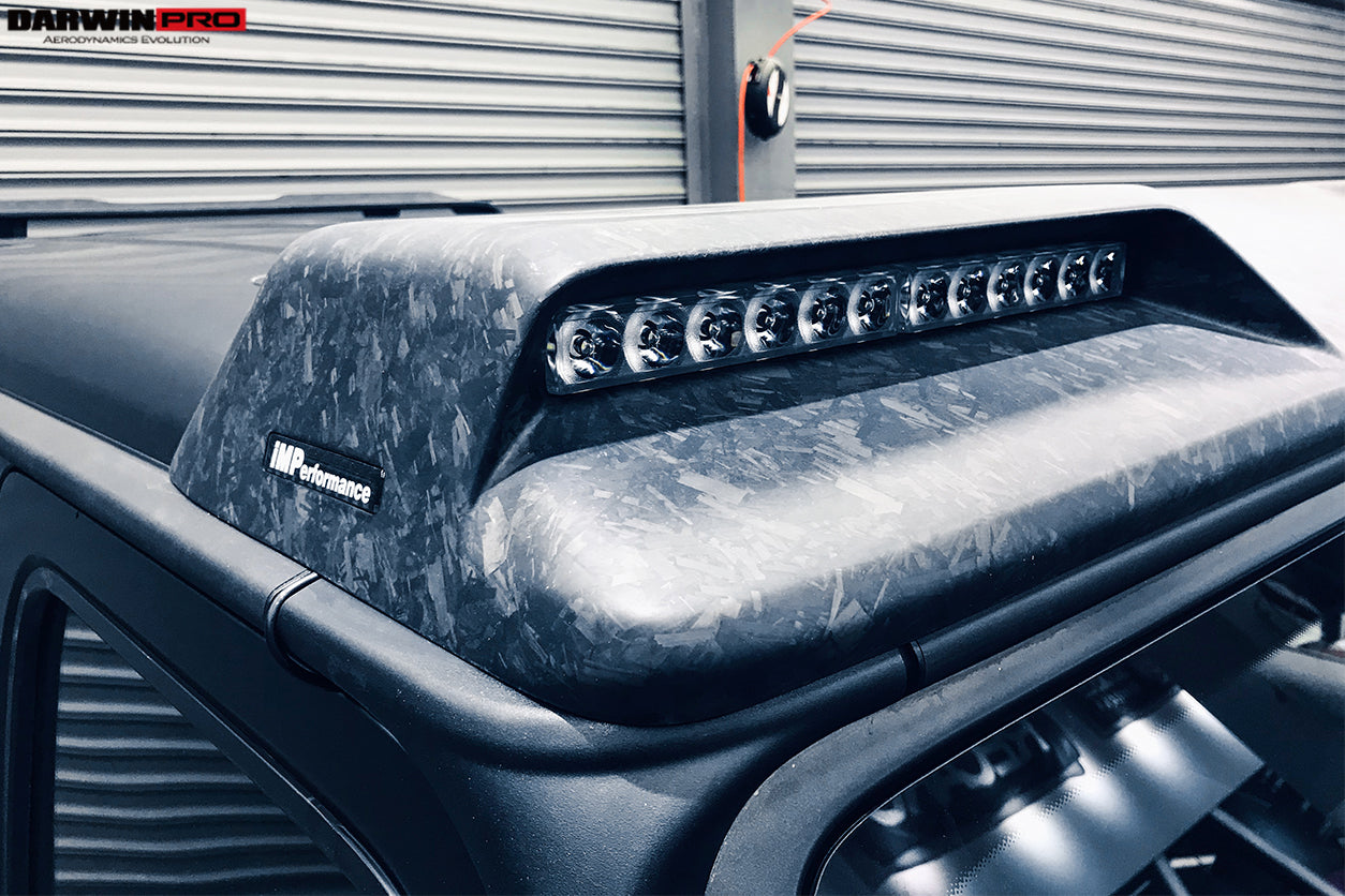 DarwinPRO 2019-2025 Mercedes Benz W464 | W465 G Wagon IMP Alerón de techo delantero de alto rendimiento | Compatible con G500, G550 y G63 AMG