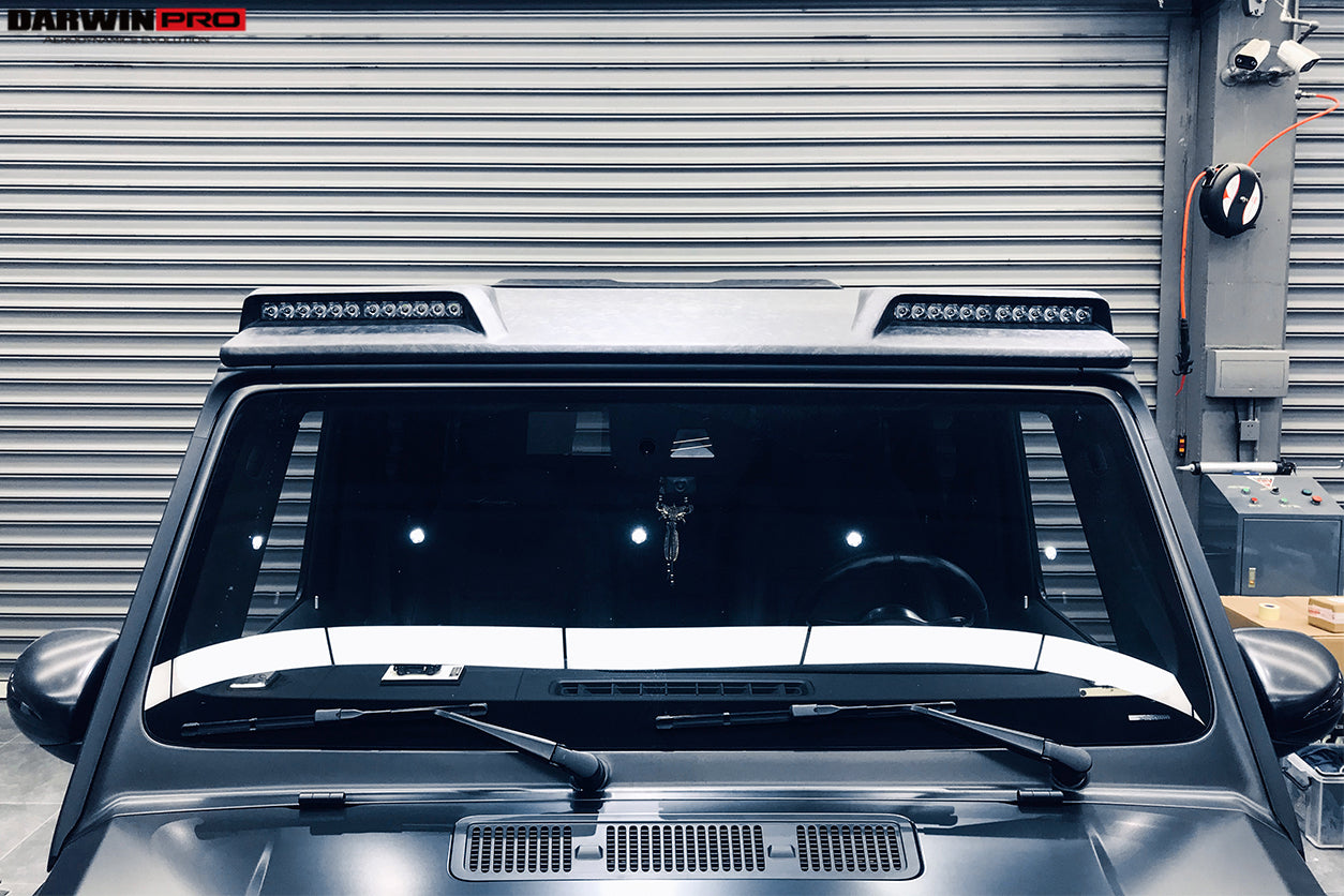 DarwinPRO 2019-2025 Mercedes Benz W464 | W465 G Wagon IMP Alerón de techo delantero de alto rendimiento | Compatible con G500, G550 y G63 AMG