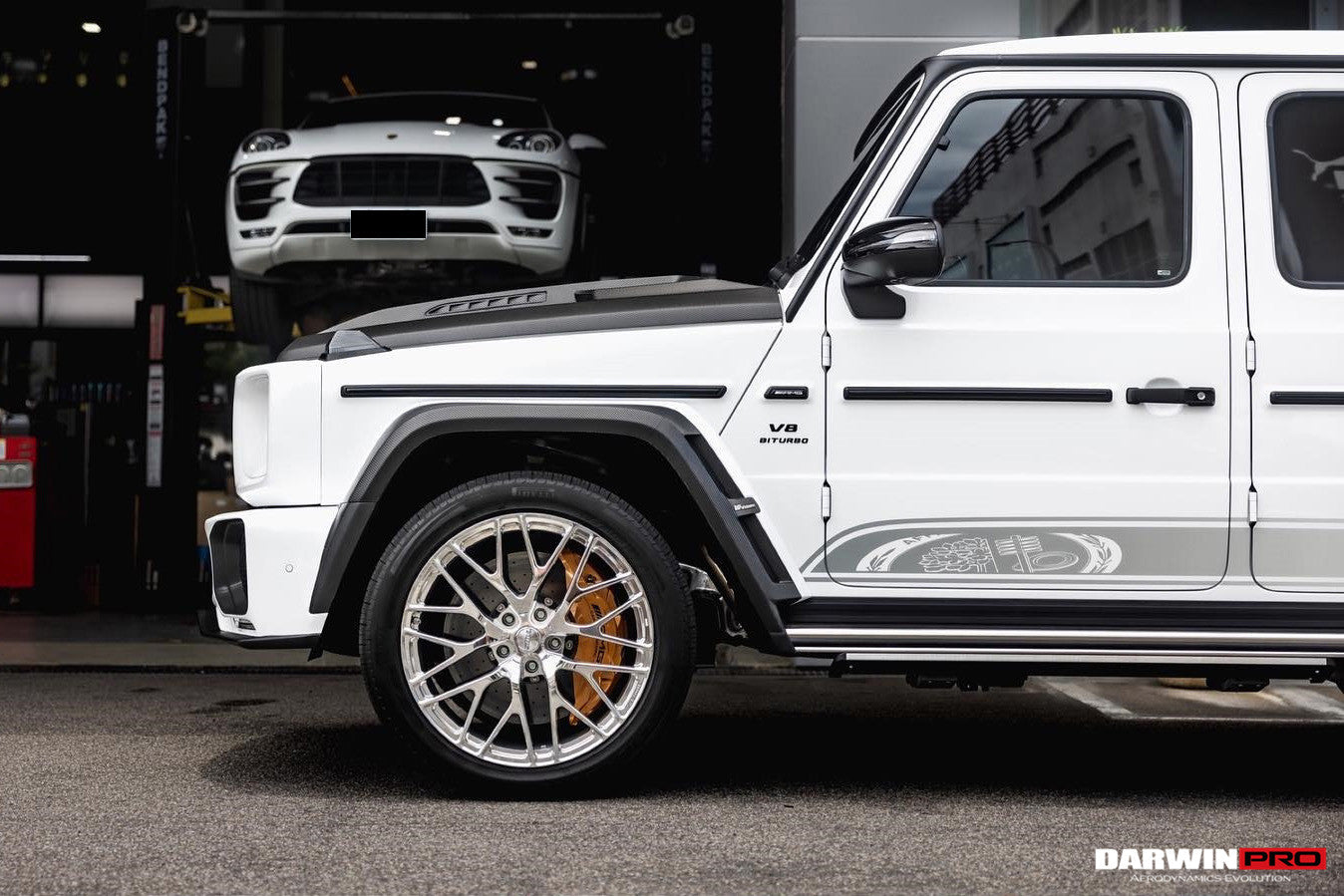 Kit de carrocería integral DarwinPRO para Mercedes Benz W464 Clase G (2019-2023), G Wagon, G500, G550 IMP | Compatible con G500, G550 y G63 AMG