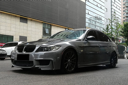 Parachoques delantero DarwinPRO 2008-2012 BMW Serie 3 E90 LCI estilo 1M con divisor de labios