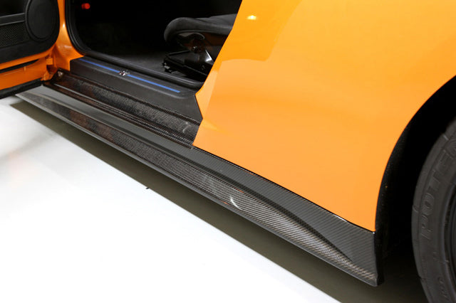 DarwinPRO ZEL Style Carbon Fiber Side Skirts | 2008-2023 Nissan GTR R35