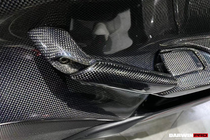 DarwinPRO Carbon Fiber Door Handle Interior | 2015-2020 Ferrari 488 GTB & Spider