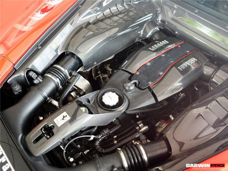 DarwinPRO 2015-2020 Ferrari 488 GTB & Spider Autoclave Carbon Fiber Engine Cover Replacement
