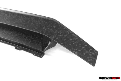 DarwinPRO 2015-2025 Lamborghini Huracan LP610 & LP580 & EVO Tecnica Style Dry Carbon Fiber Trunk Spoiler Wing