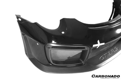 Carbonado 2016-2019 Porsche 911 991.2 Carrera Targa 4 4S GT2RS estilo parachoques delantero