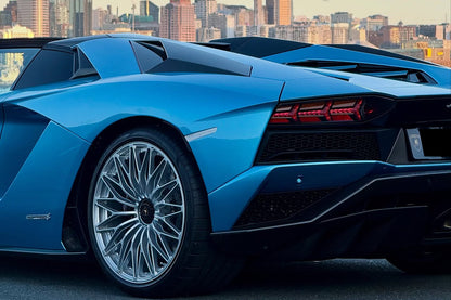 DarwinPRO Autoclave Carbon Fiber Rear Side Scoops | 2017-2021 Lamborghini Aventador LP740 Roadster