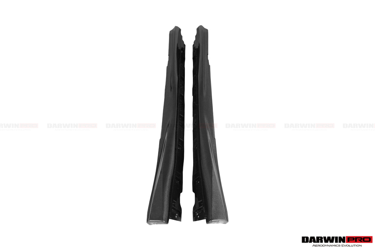 DarwinPRO Carbon Fiber Side Skirts | 2017-2023 Nissan GTR R35