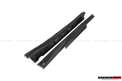DarwinPRO Carbon Fiber Side Skirts | 2017-2023 Nissan GTR R35