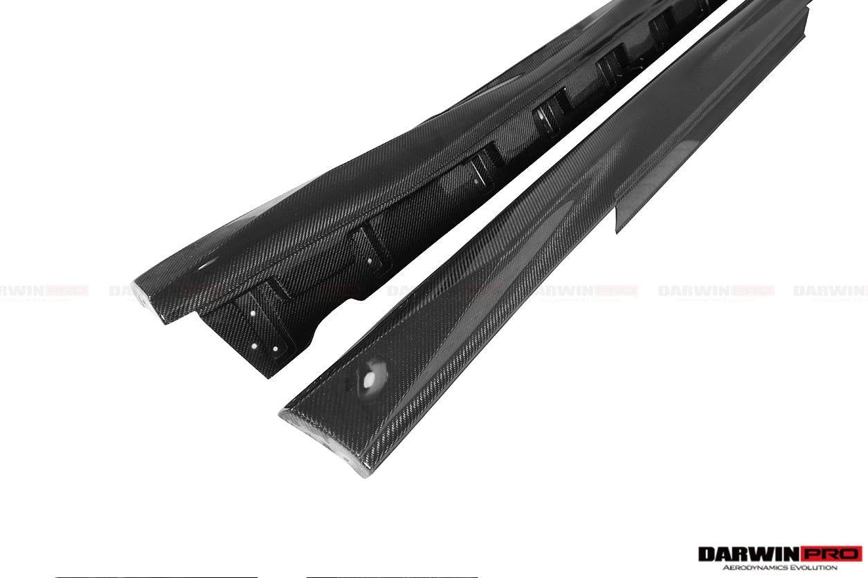 DarwinPRO Carbon Fiber Side Skirts | 2017-2023 Nissan GTR R35