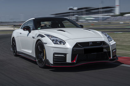 DarwinPRO 2017-2023 Nissan GTR R35 EBA Nismo 1:1 OE Carbon Fiber Front Lip - For Original NISMO Only