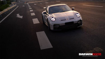 DarwinPRO 2019-2024 Porsche 911 992.1 Carrera &amp; S &amp; 4 &amp; 4S &amp; Targa &amp; Turbo S Convert 992.2 Facelift GT3 Style Hood