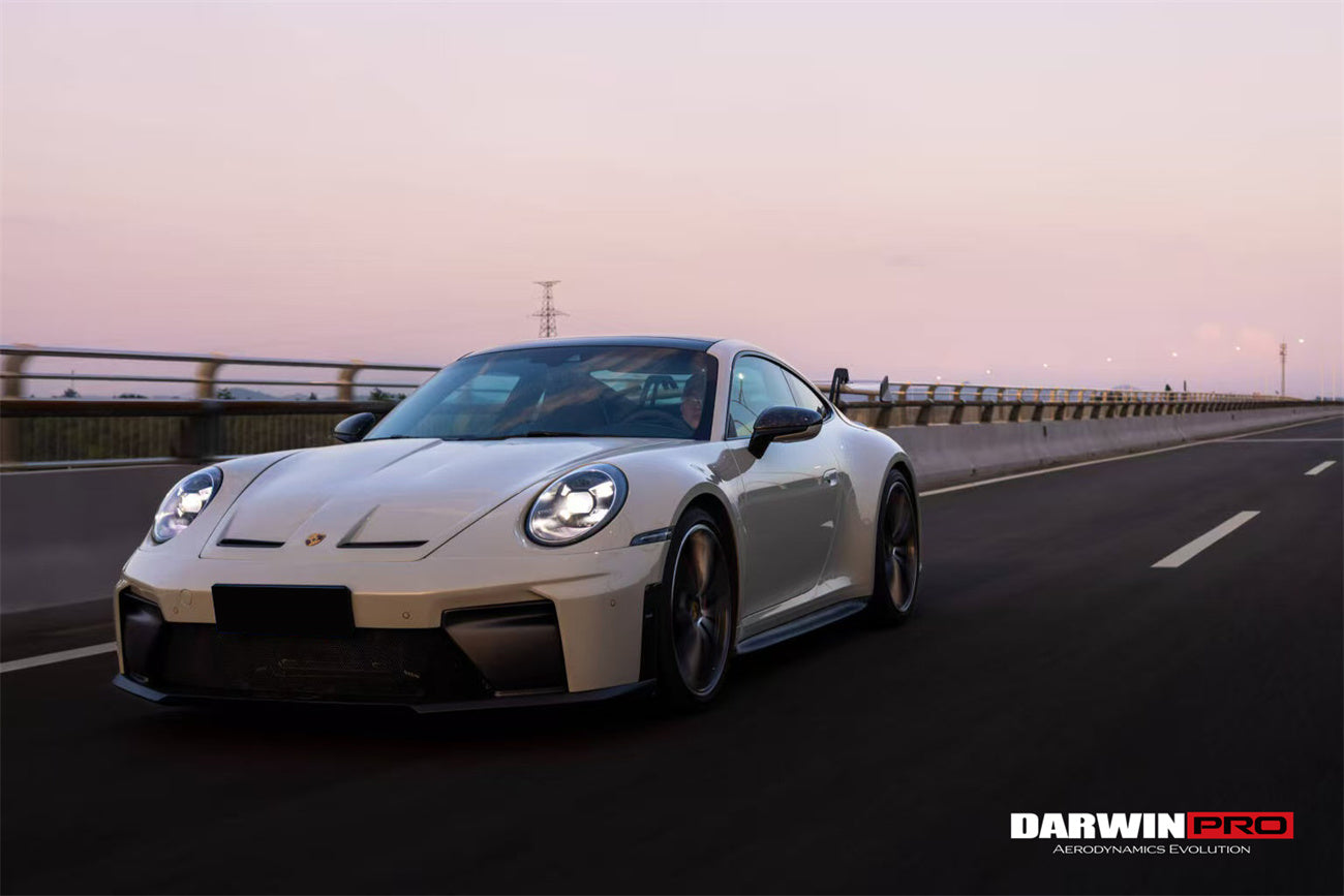 DarwinPRO 2019-2024 Porsche 911 992.1 Carrera &amp; S &amp; 4 &amp; 4S &amp; Targa &amp; Turbo S Convert 992.2 Facelift GT3 Style Hood