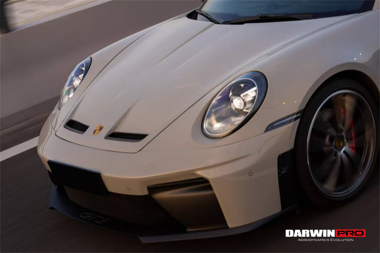 DarwinPRO 2019-2024 Porsche 911 992.1 Carrera &amp; S &amp; 4 &amp; 4S &amp; Targa &amp; Turbo S Convert 992.2 Facelift GT3 Style Hood