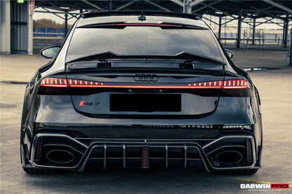 DarwinPRO 2019-2025 Audi RS6 Avant C8 RS7 C8 Quattro IMP Design Rear Diffuser