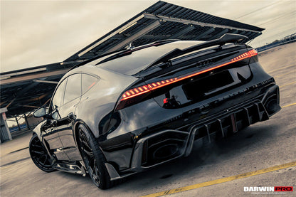 DarwinPRO 2019-2025 Audi RS6 Avant C8 RS7 C8 Quattro IMP Design Rear Diffuser