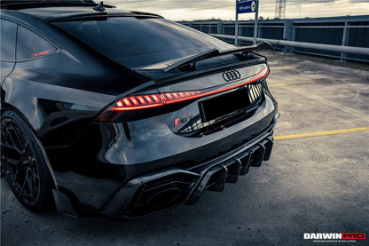 DarwinPRO 2019-2025 Audi RS6 Avant C8 RS7 C8 Quattro IMP Design Rear Diffuser