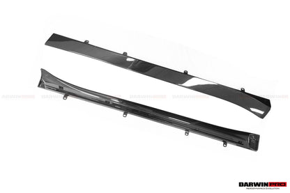 Faldones laterales de fibra de carbono DarwinPRO para Aston Martin DB11 (2016-2023)
