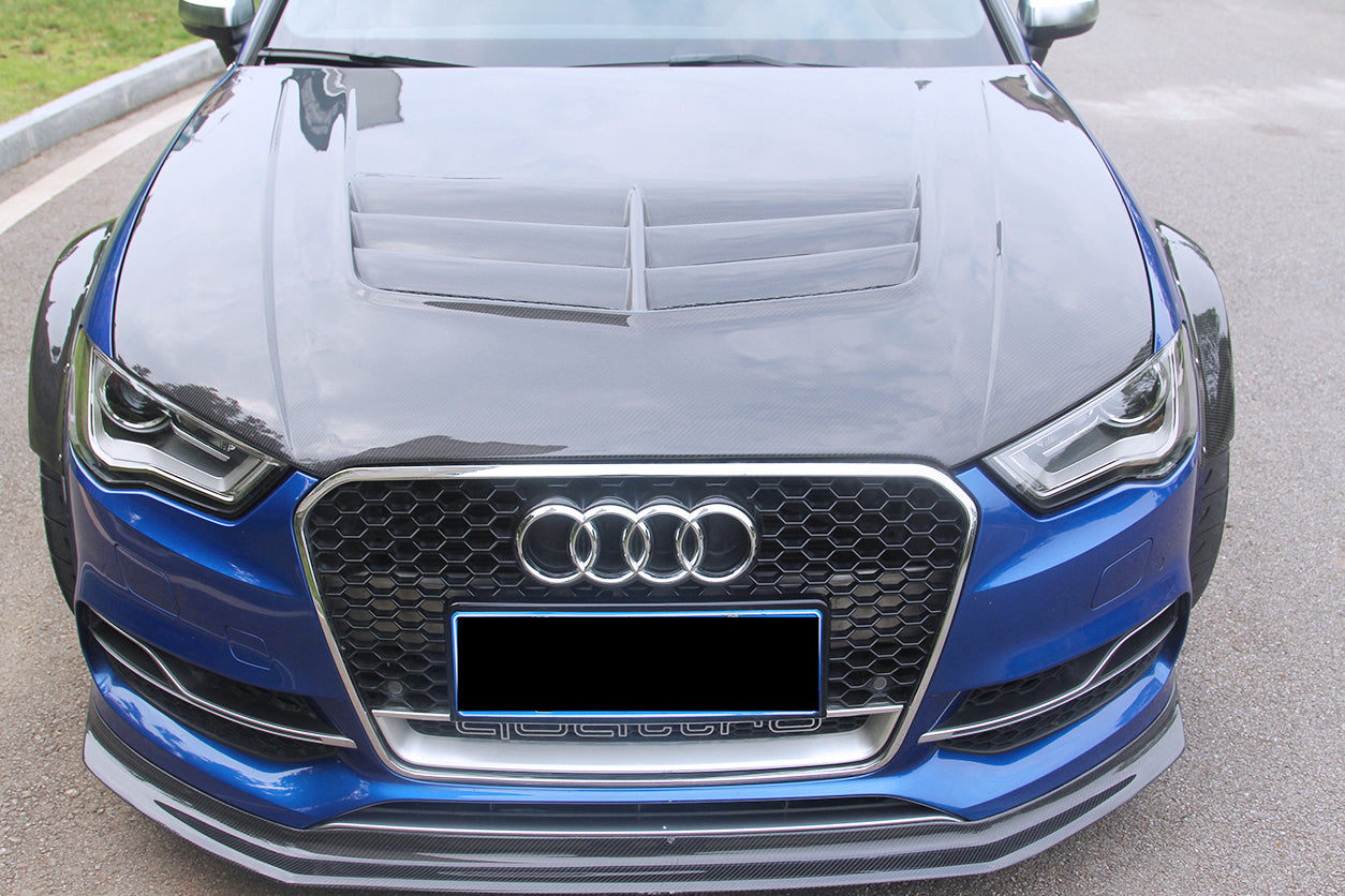 DarwinPRO 2013-2016 Audi S3 A3 Sline 8V.1 Sedan and Sportback BKSS Style Front Lip