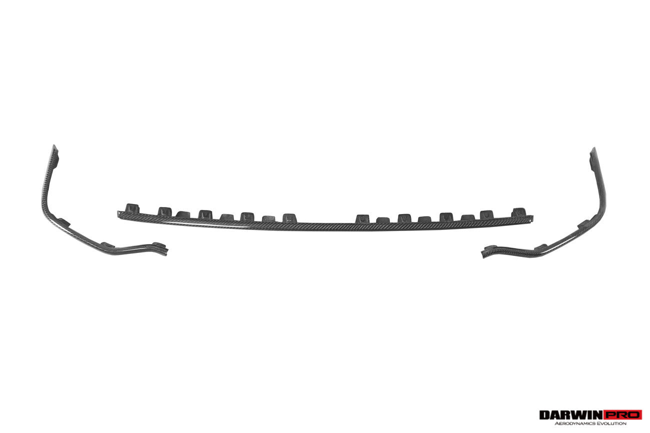 DarwinPRO Carbon Fiber Rear Diffuser Trim Lip | 2017-2024 Audi RS4 B9