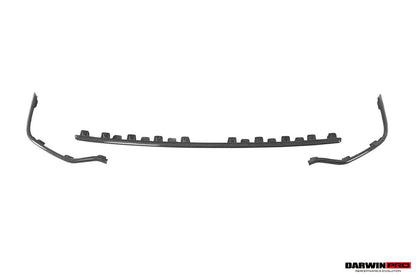 DarwinPRO Carbon Fiber Rear Diffuser Trim Lip | 2017-2024 Audi RS4 B9