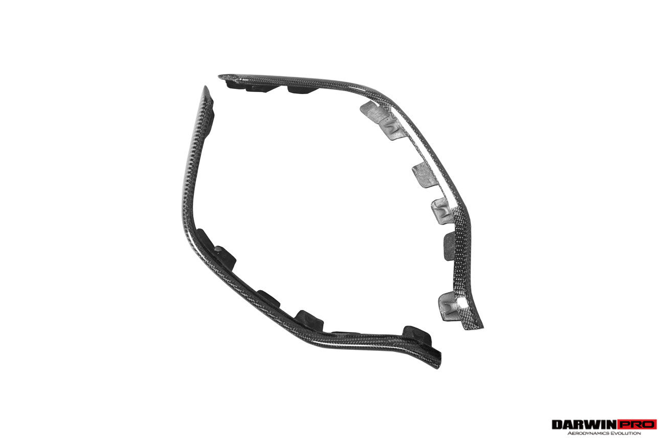 DarwinPRO Carbon Fiber Rear Diffuser Trim Lip | 2017-2024 Audi RS4 B9