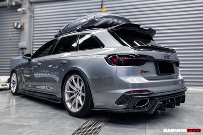 Alerón trasero DarwinPRO estilo BKSS para maletero | Audi RS4 B9 B9.5 y S4 B9 B9.5 (2017-2024)