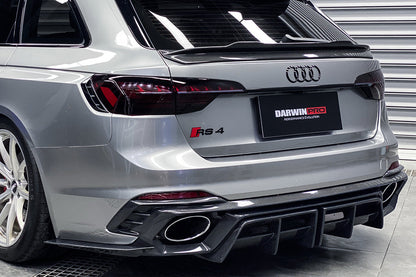 Alerón trasero DarwinPRO estilo BKSS para maletero | Audi RS4 B9 B9.5 y S4 B9 B9.5 (2017-2024)