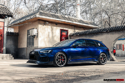 Faldones laterales DarwinPRO 2017-2024 Audi RS4 B9 estilo BKSS debajo del tablero