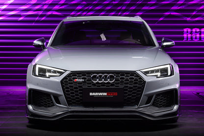 Borde embellecedor de parachoques delantero DarwinPRO 2017-2019 Audi RS4 B9