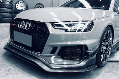 Borde embellecedor de parachoques delantero DarwinPRO 2017-2019 Audi RS4 B9