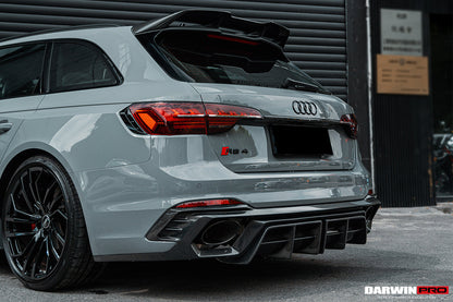 Alerón de techo estilo BKSSII para Audi RS4 B9 y B9.5 DarwinPRO 2017-2024