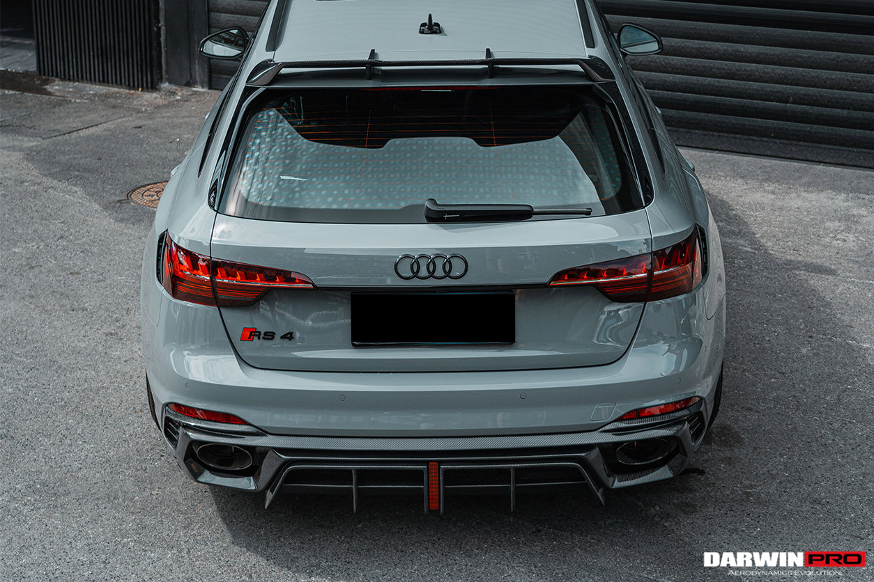 Alerón de techo estilo BKSSII para Audi RS4 B9 y B9.5 DarwinPRO 2017-2024